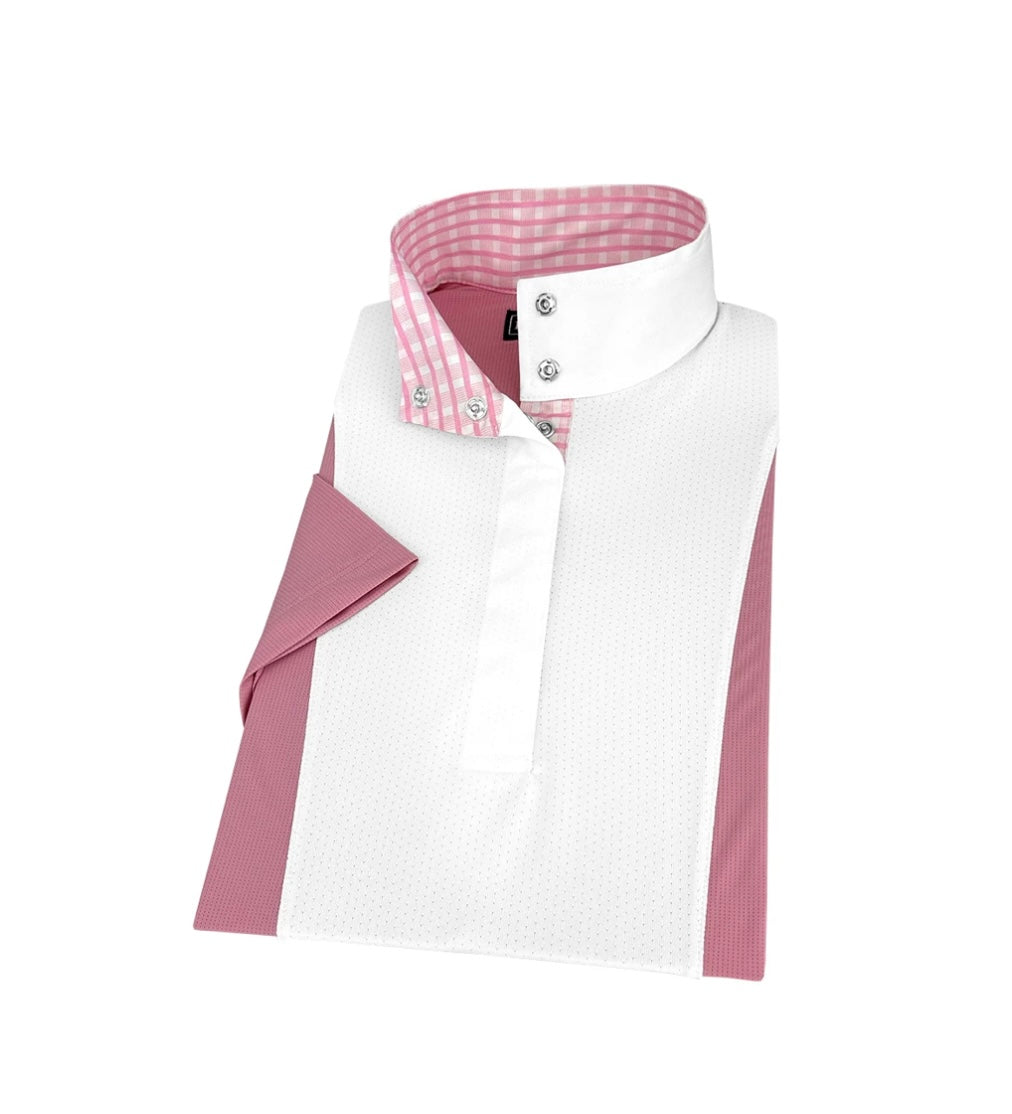 Essex Classics Luna Colorblock Short Sleeve Shirt