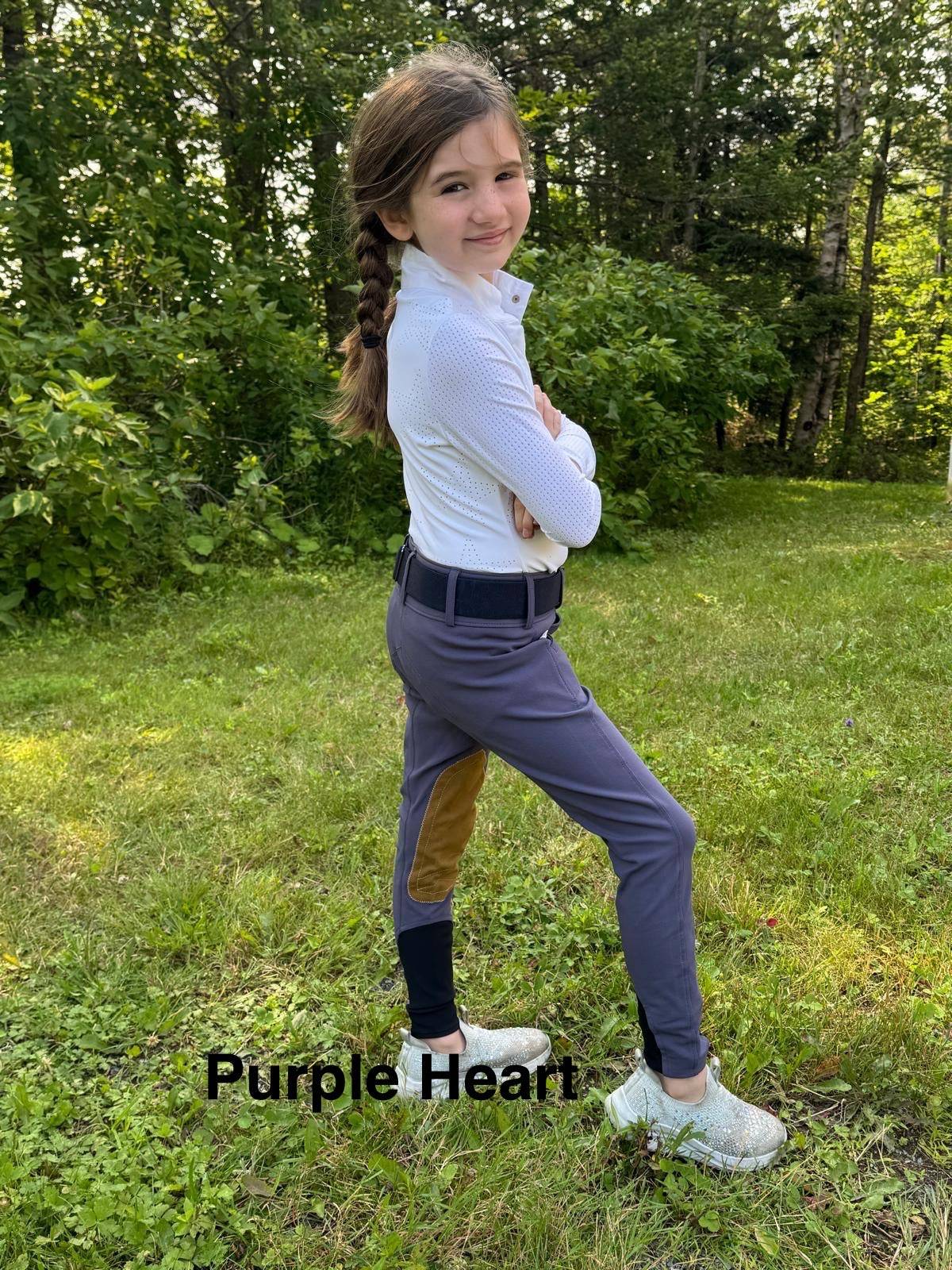 Tailored Sportsman Boot Sock Breeches: Girls