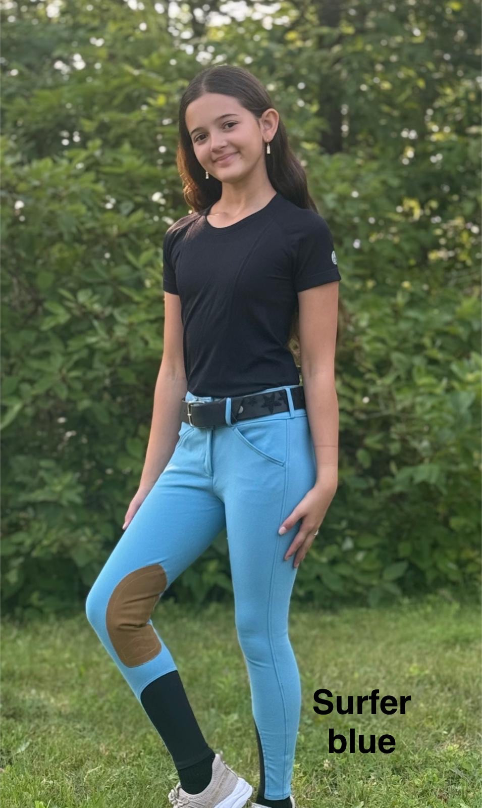 Tailored Sportsman Boot Sock Breeches: Girls