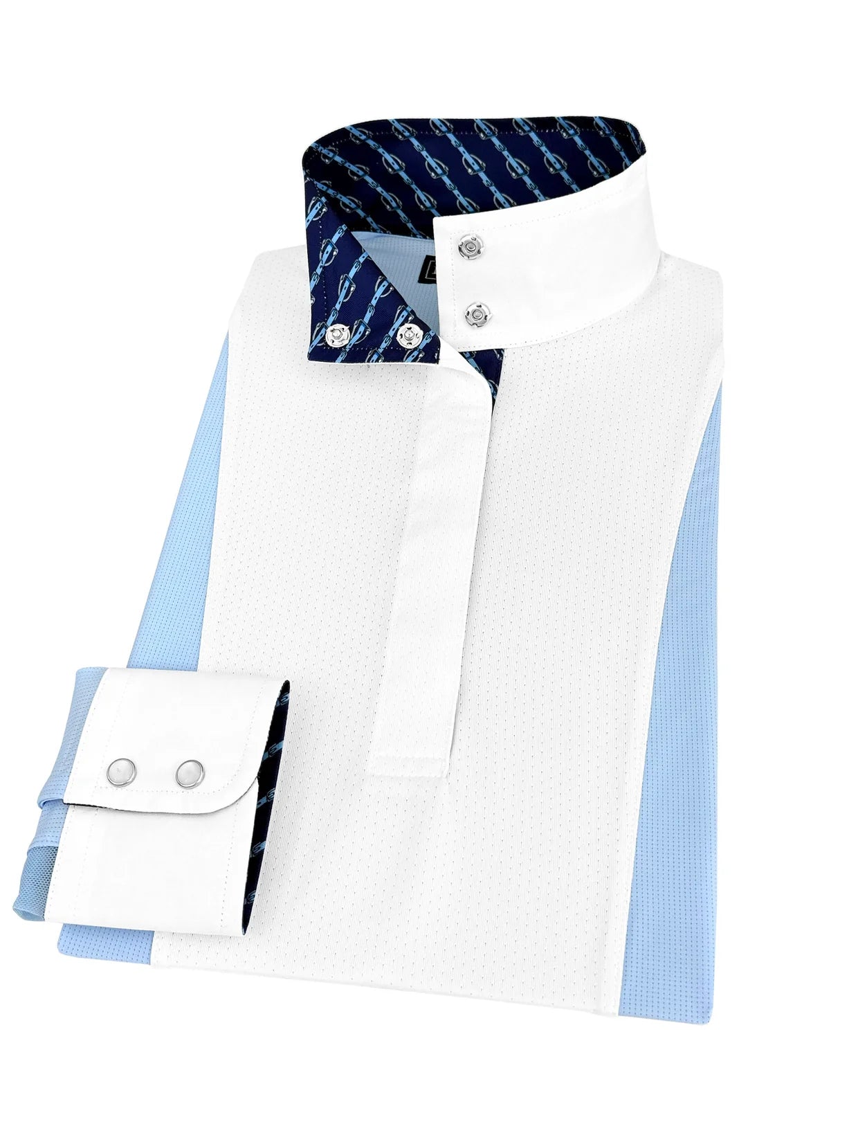 Essex Luna Colorblock Girls Long Sleeve Show Shirt