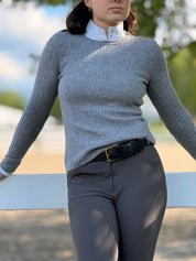 Alashan Ada Rib Crew Casheme Sweater
