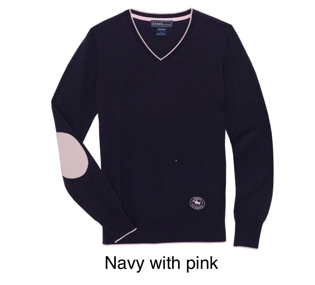 Essex Classics Elbow Patch Sweater