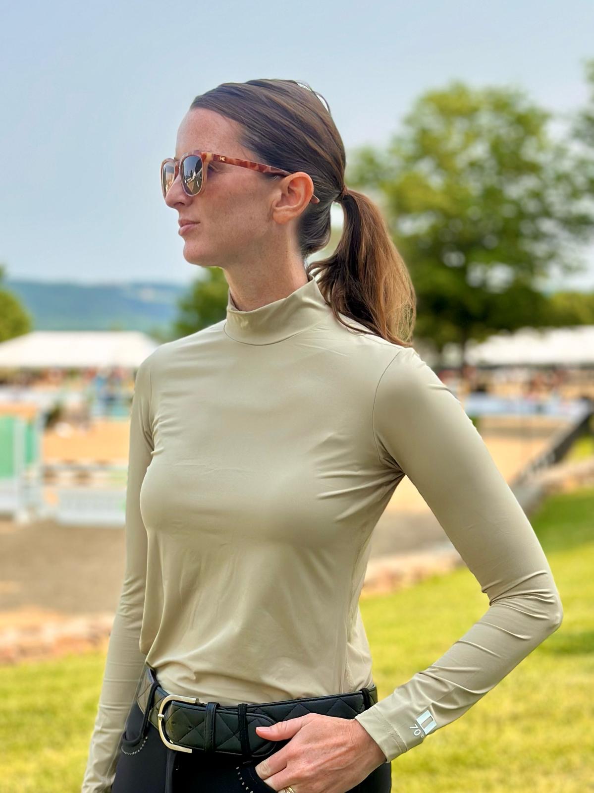 70 Degrees Classic Mock Neck Shirt