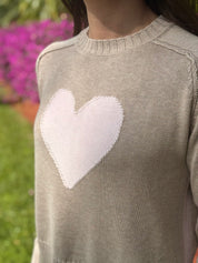 Alashan Cotton Cashmere Sweetheart Raglan Sweater
