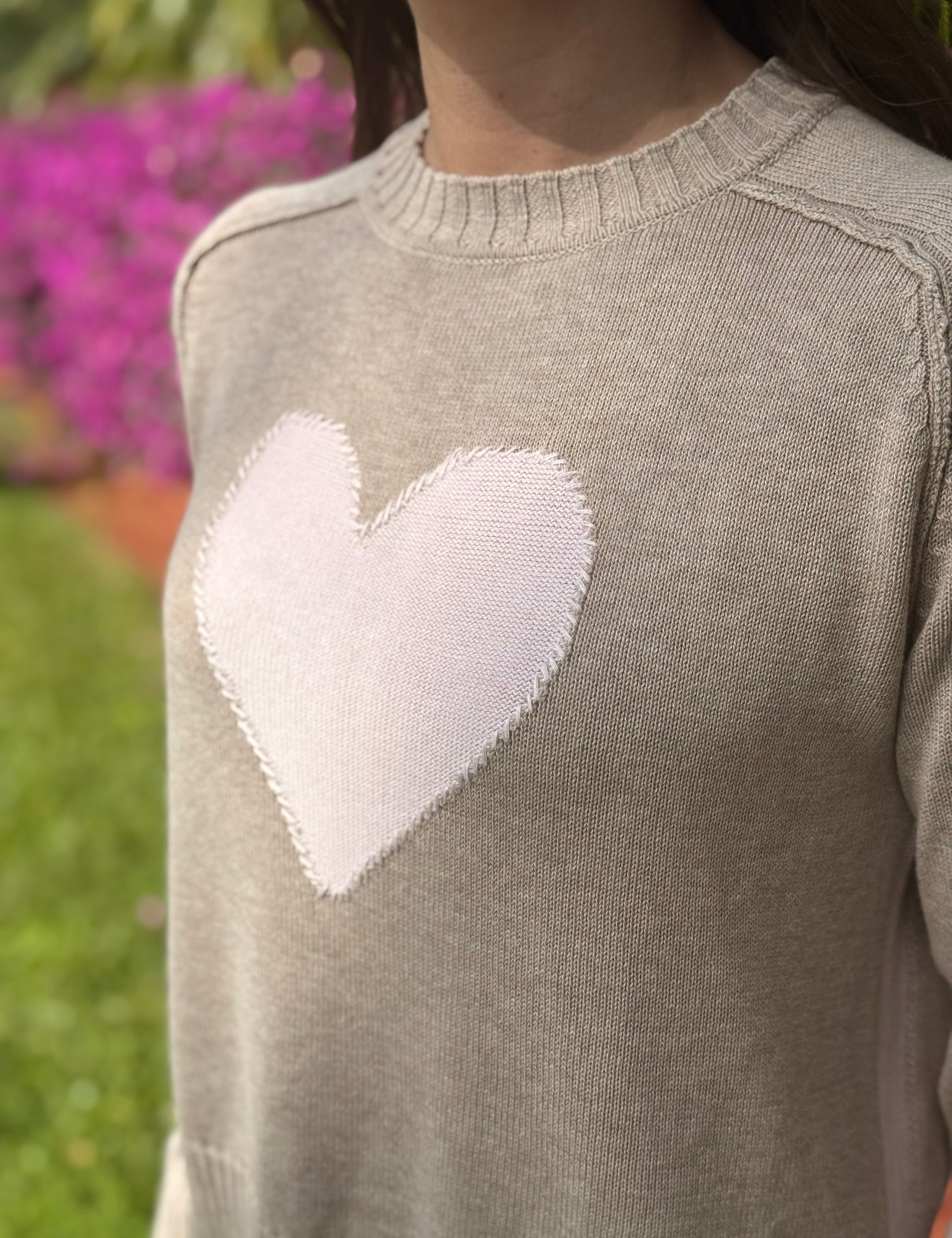 Alashan Cotton Cashmere Sweetheart Raglan Sweater