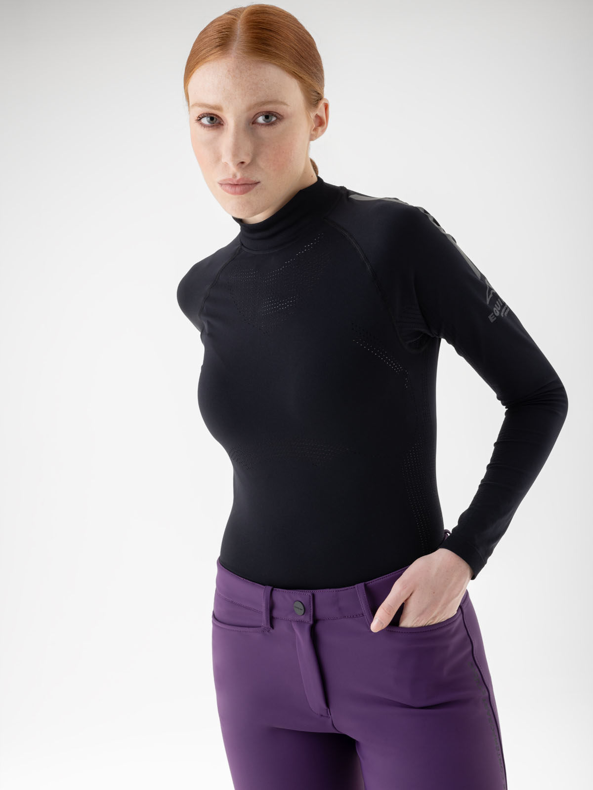 Equiline Crasem Long Sleeve Shirt