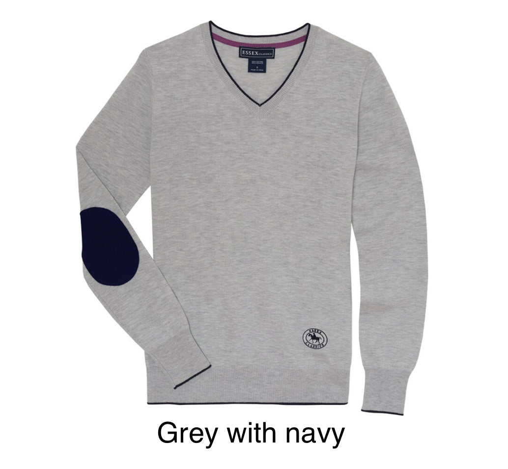 Essex Classics Elbow Patch Sweater