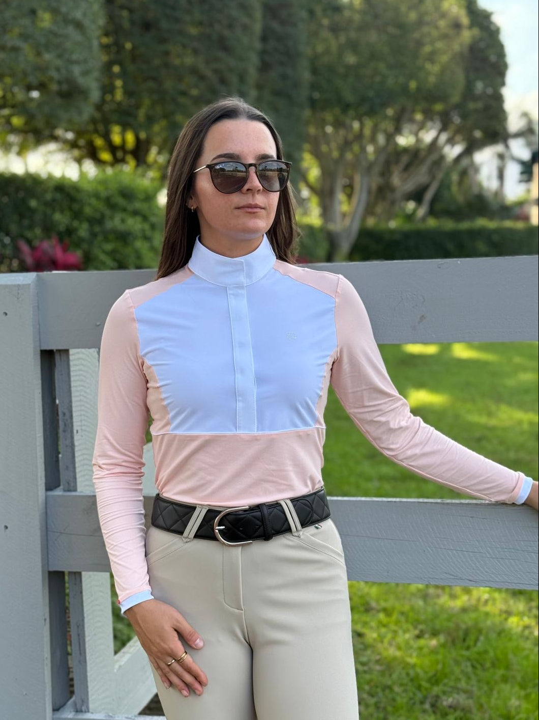 For Horses Elektra Long Sleeve Show Shirt