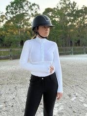 For Horses Elektra Long Sleeve Show Shirt