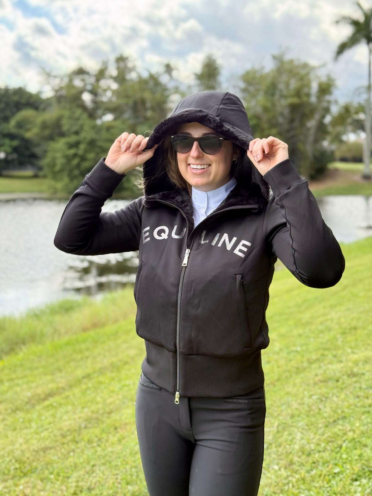Equiline Gur Eco Fur Hoodie