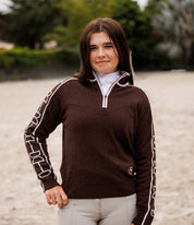 Essex Classics Polished Bit Quarter Zip Sweater