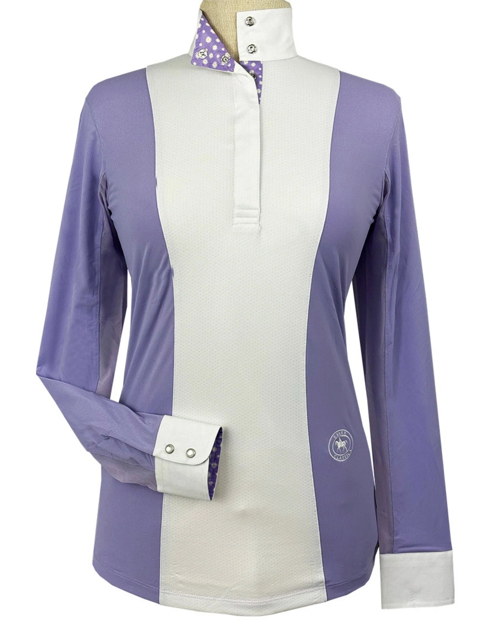 Essex Classics Luna Colorblock Long Sleeve Show Shirt