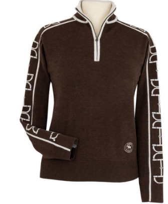 Essex Classics Polished Bit Quarter Zip Sweater