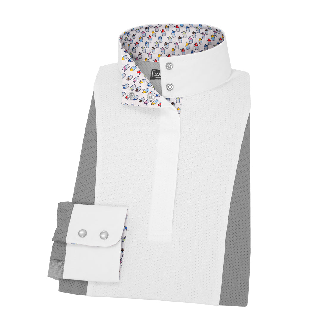 Essex Classics Luna Colorblock Long Sleeve Show Shirt