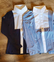 For Horses Arietta Girls Long sleeve show shirt