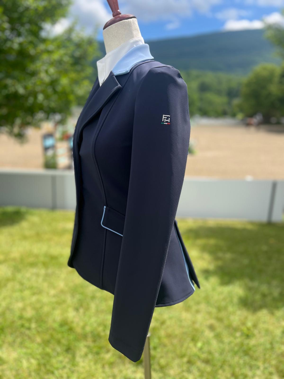 For Horses Cristina Show coat with contrast collar