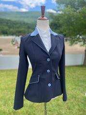 For Horses Cristina Show coat with contrast collar