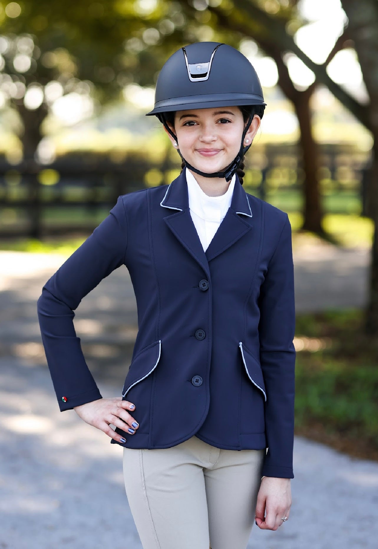 For Horses Girls Cecilia Show Coat