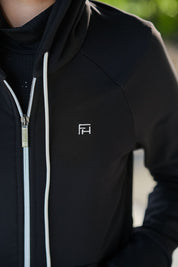 For Horses Mic Children's Zip Up Hoodie
