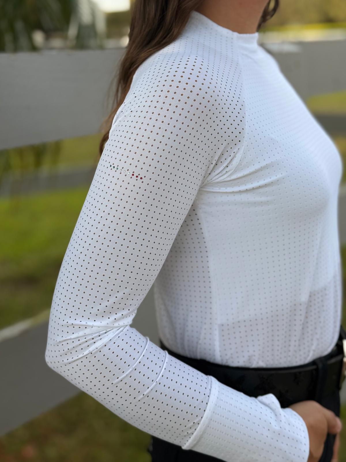 For Horses Willa Silky Air Mock Neck Shirt