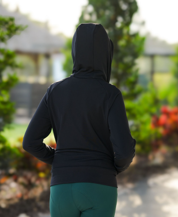 For Horses Mic Children's Zip Up Hoodie