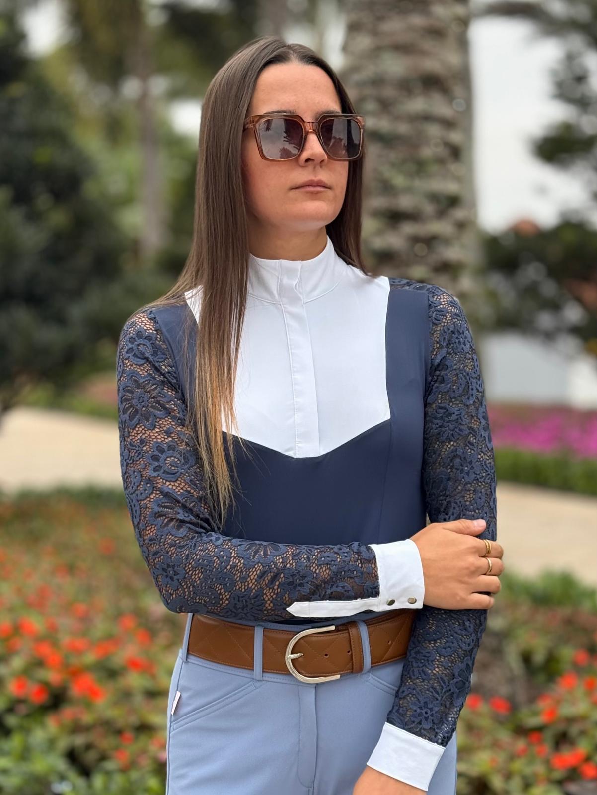 Hannah Childs Luna Lace Show Shirt