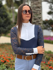 Hannah Childs Luna Lace Show Shirt