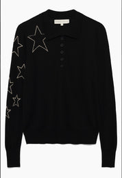 Hannah Childs Starla Polo Sweater