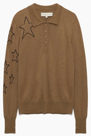Hannah Childs Starla Polo Sweater