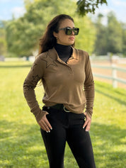 Hannah Childs Starla Polo Sweater