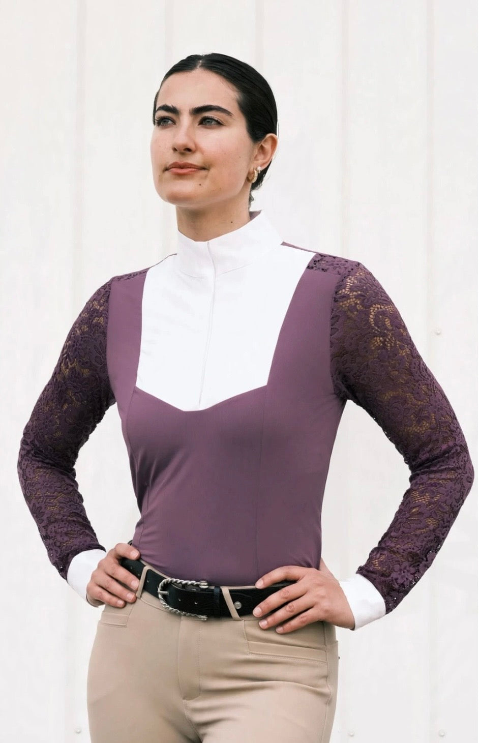 Hannah Childs Luna Lace Show Shirt
