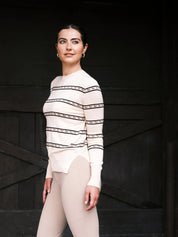 Hannah Childs Adi Running Horse Crew Sweater