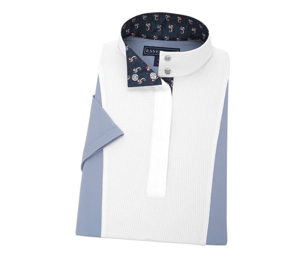 Essex Classics Luna Colorblock Short Sleeve Shirt