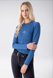 Equiline Cudik Women's Long Sleeve Second Skin Crewneck Shirt