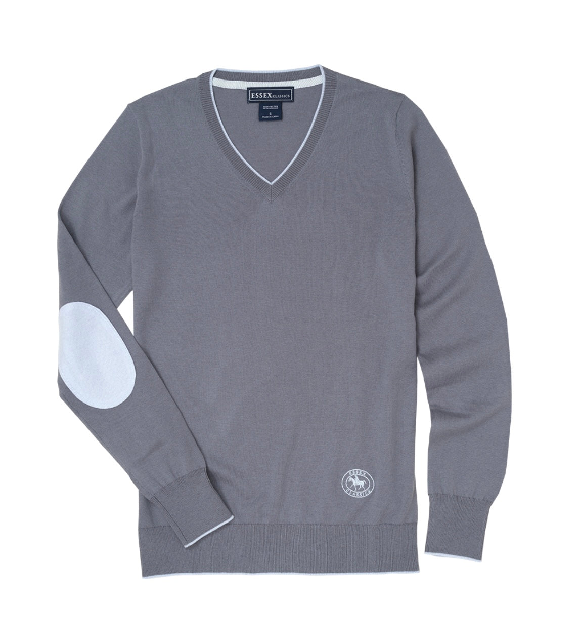 Essex Classics Elbow Patch Sweater