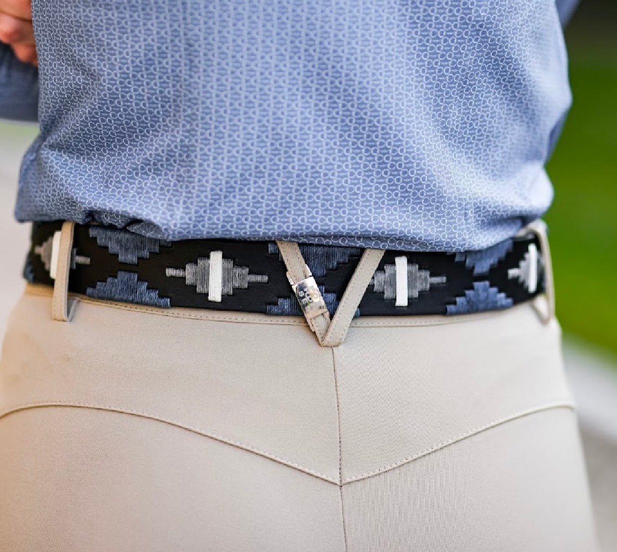 Leather Argentine Polo Belt