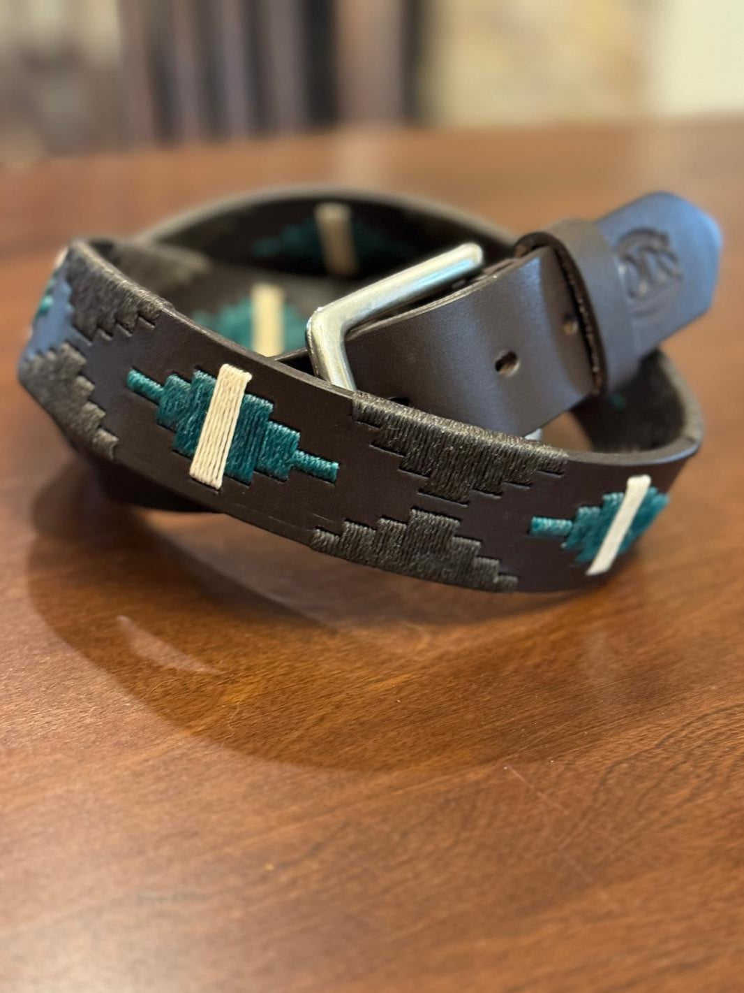 Leather Argentine Polo Belt