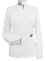 Essex Classics Talent Yarn Long Sleeve Show Shirt with Straight Collar