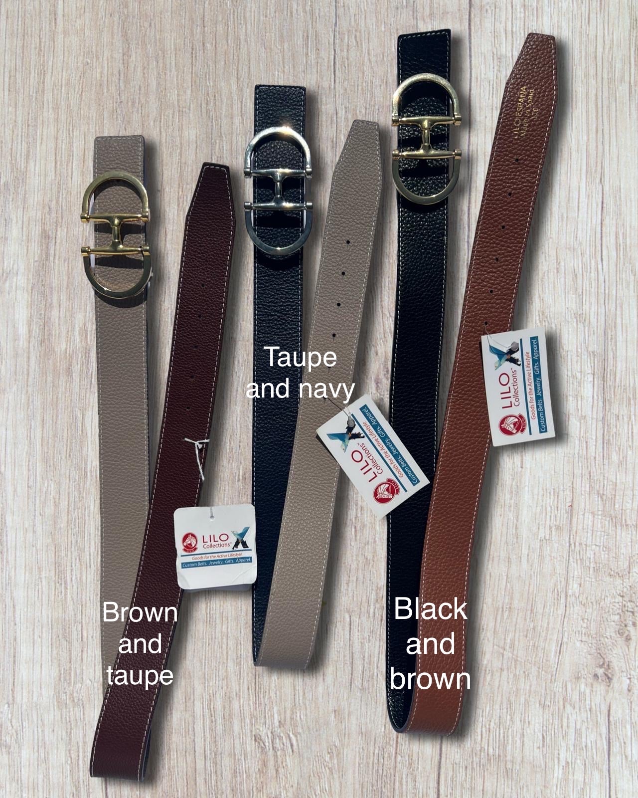 LILO Collections Reversible Bit Belt
