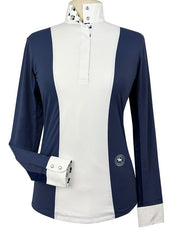 Essex Luna Colorblock Girls Long Sleeve Show Shirt