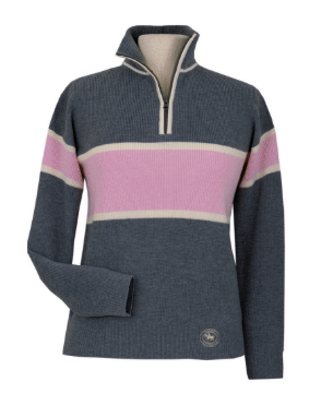 Essex Classics Oxford Quarter Zip Sweater