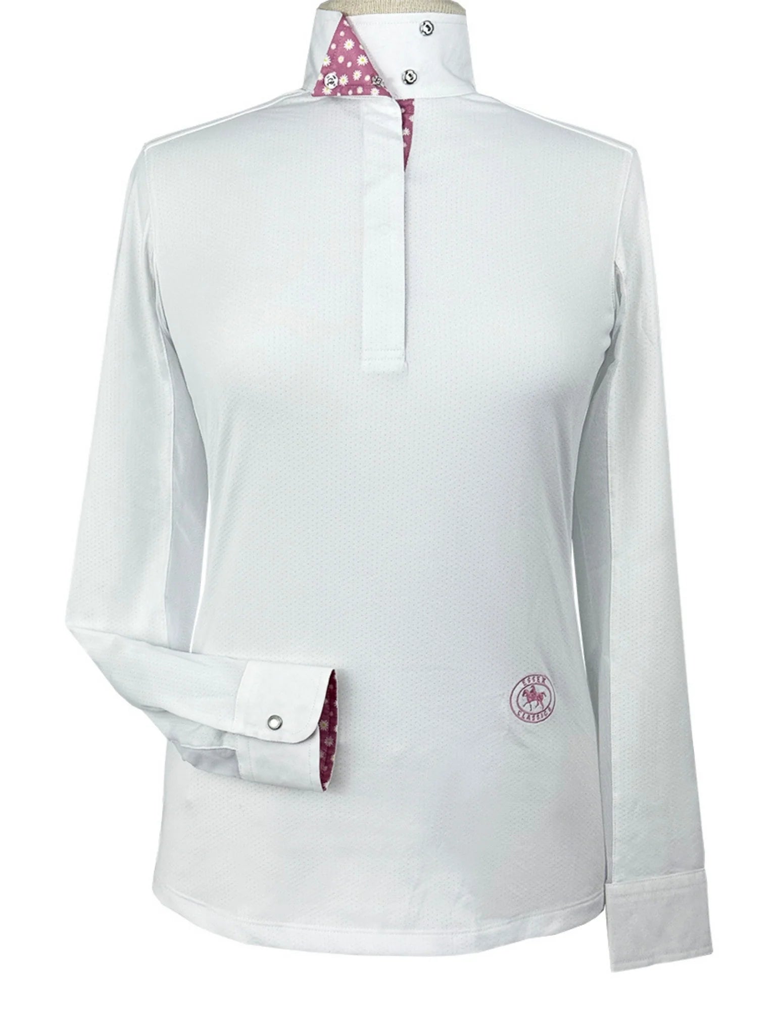 Essex Classics Talent Yarn Long Sleeve Show Shirt: Girls