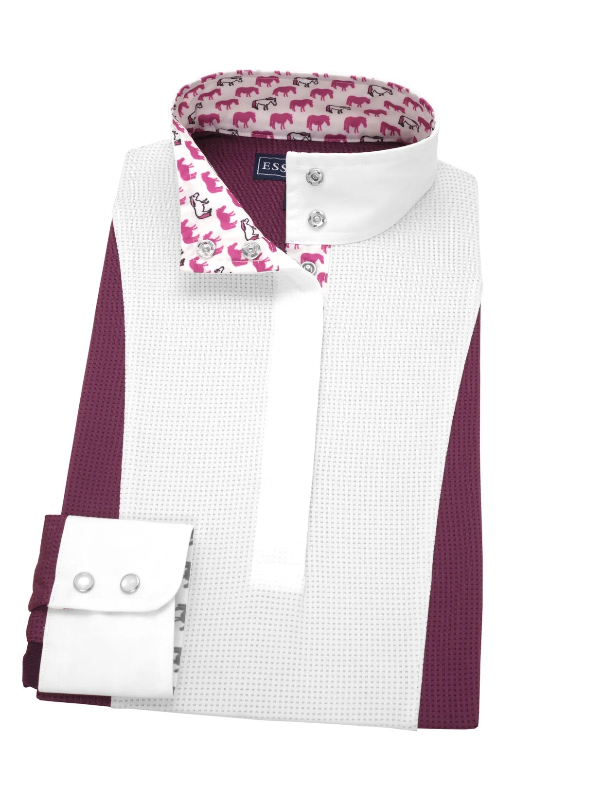 Essex Classics Luna Colorblock Long Sleeve Show Shirt