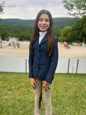 RJ Classics Harmony Junior Girls Mesh Show Coat (slim fit)