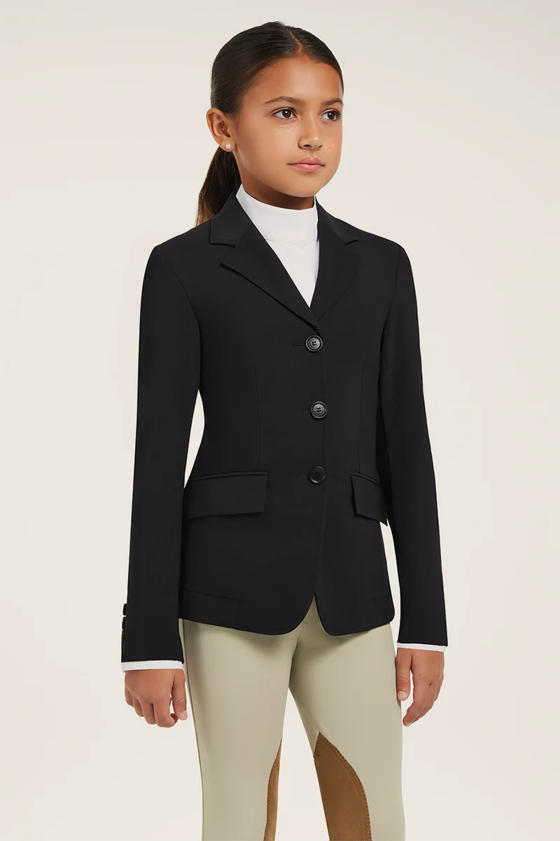 RJ Classics Girls Lightweight Show Coat: Shore with Cuffs