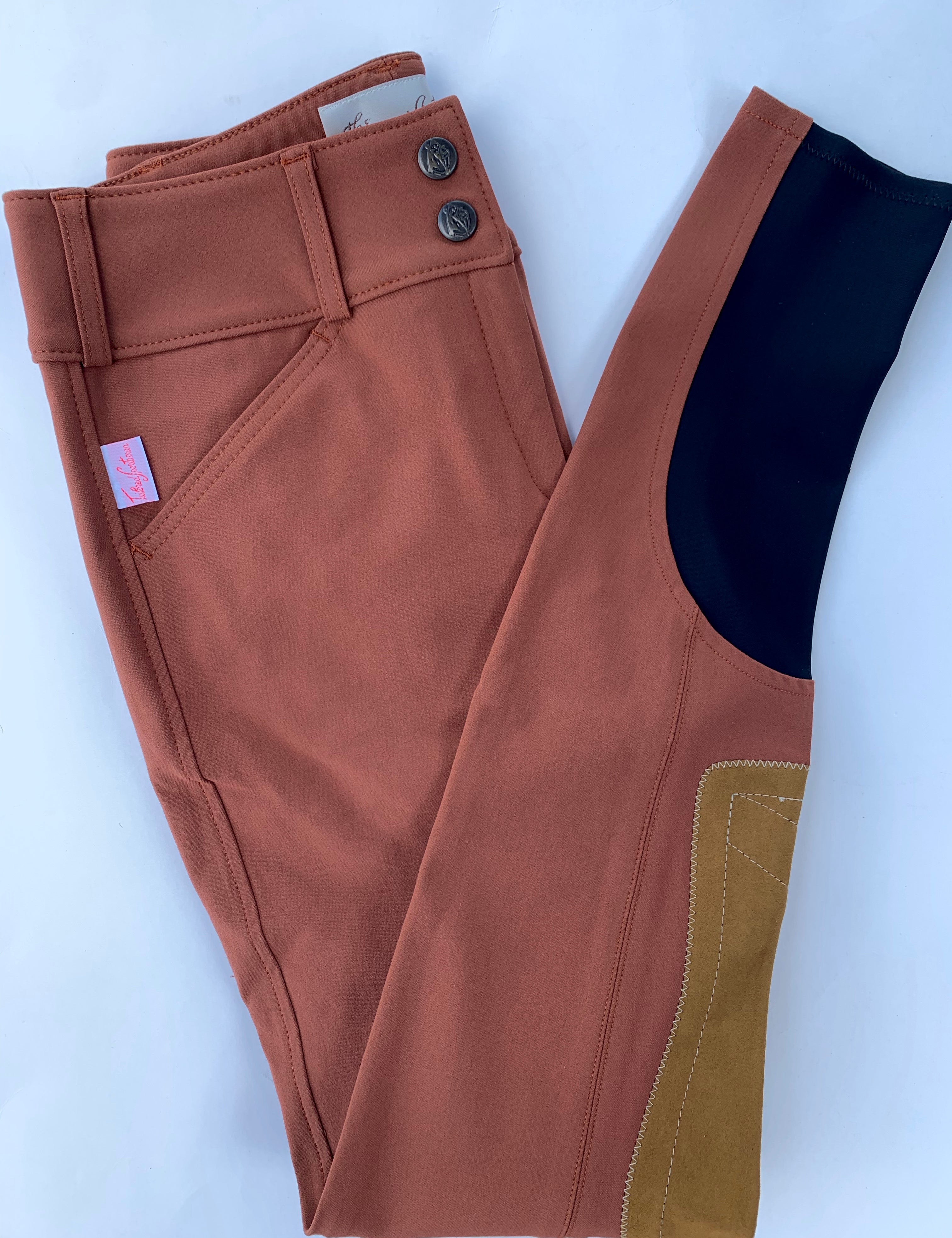 Tailored Sportsman Boot Sock Breeches: Mid Rise, Side Zip Colors