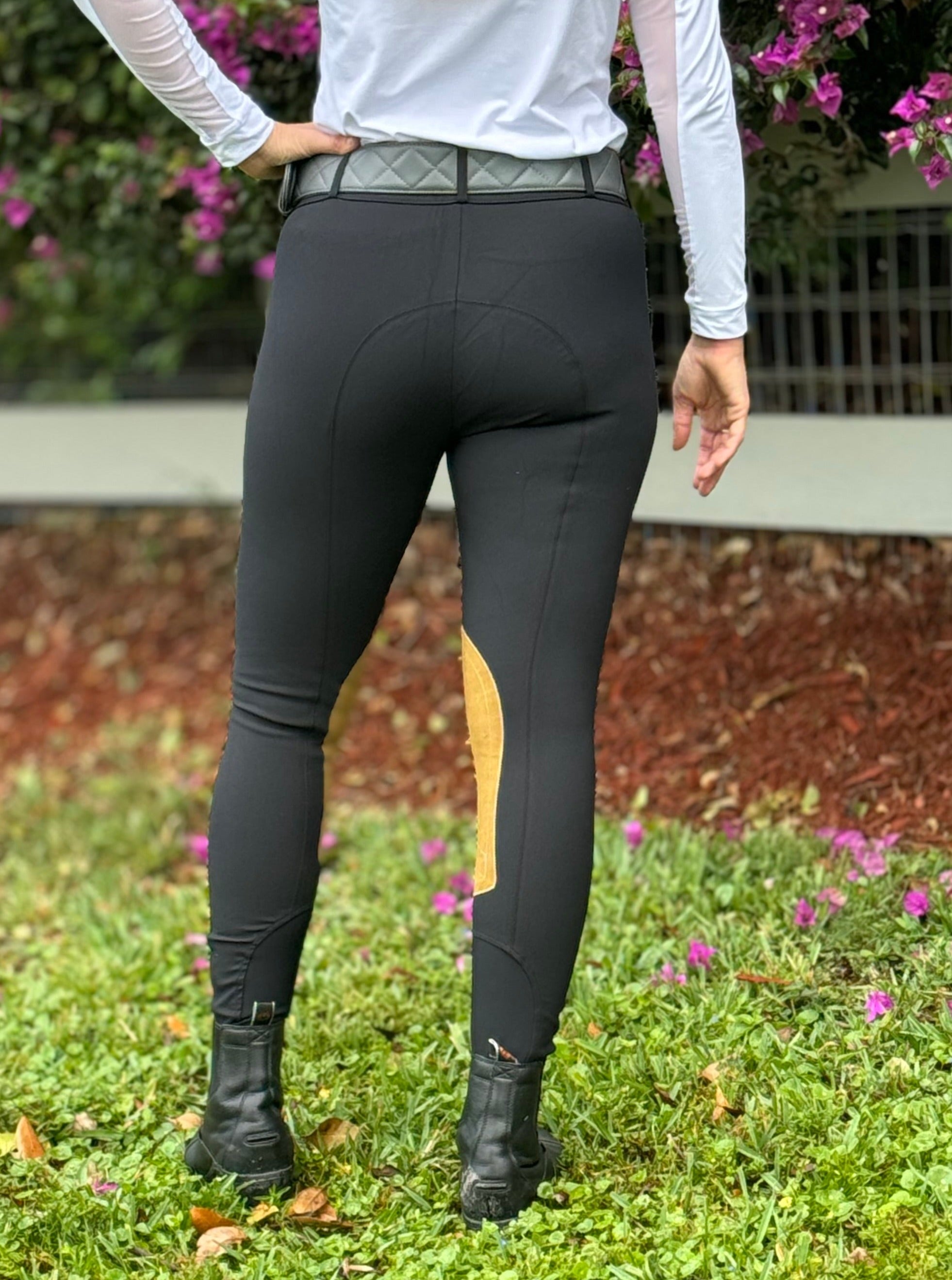 Tailored Sportsman Boot Sock Breeches: Mid Rise, Side Zip Colors