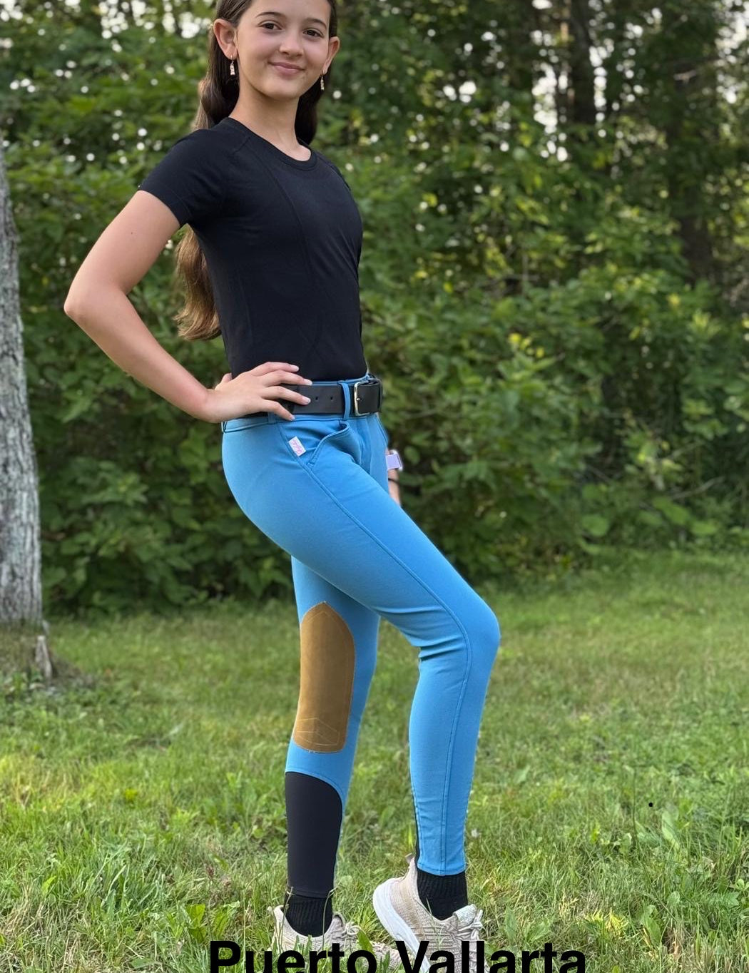 Tailored Sportsman Boot Sock Breeches: Girls