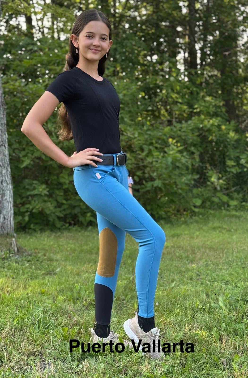 Tailored Sportsman Boot Sock Breeches: Girls