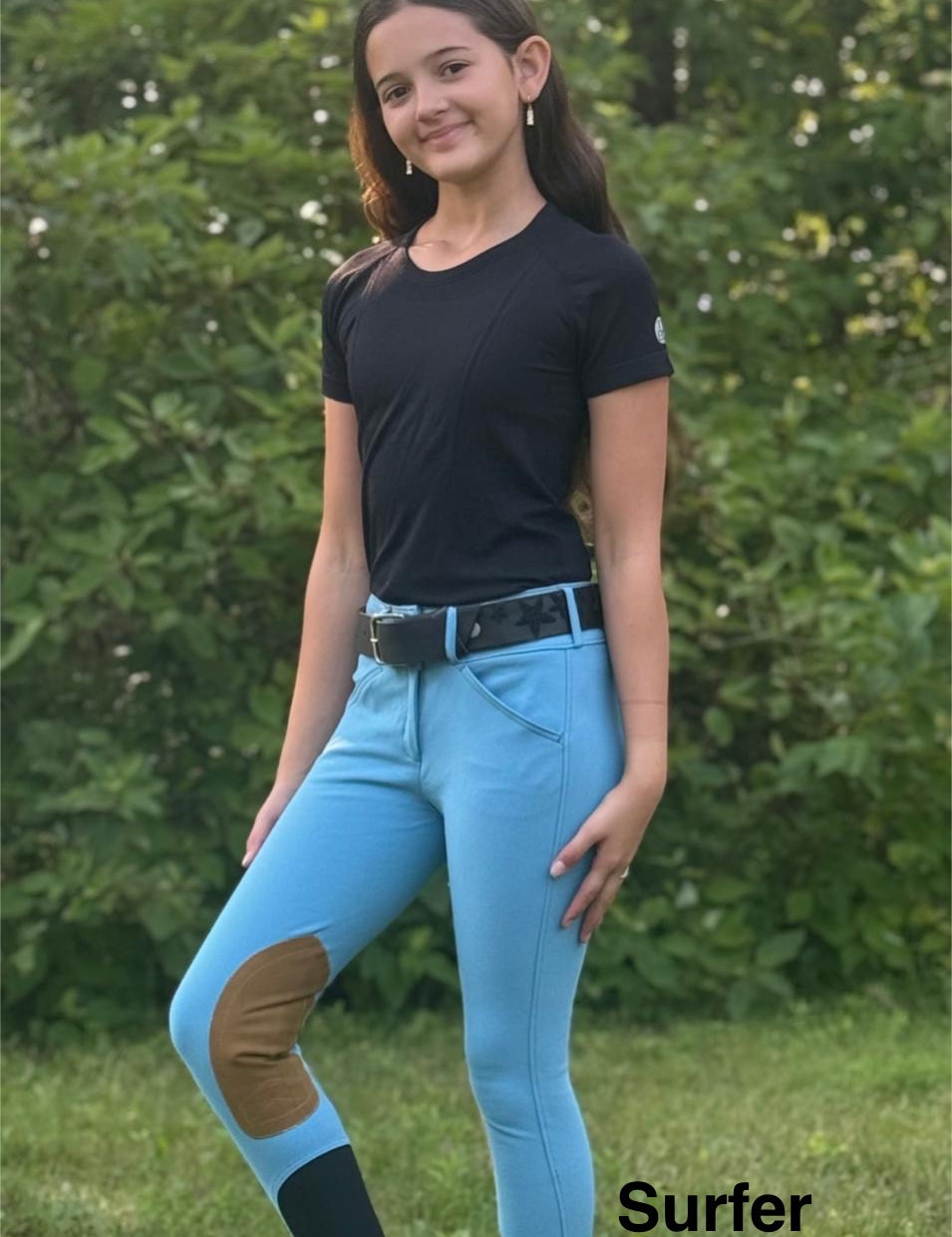 Tailored Sportsman Boot Sock Breeches: Girls